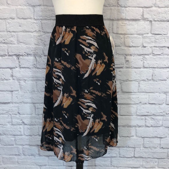 LuLaRoe Dresses & Skirts - LuLaRoe Lola Midi Chiffon Skirt